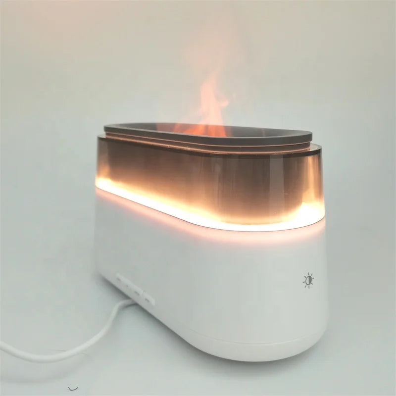 Certified Portable Ultrasonic Aroma Diffuser with Smart Alarm Clock Cool Mist & Fragrance for Home Bedroom-CE ROHS